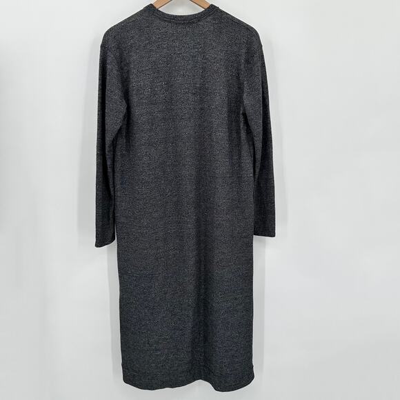 Free People Beach Bicoastal Cardigan Midi Duster in Charcoal Gray Size X-Small - Picture 5 of 12